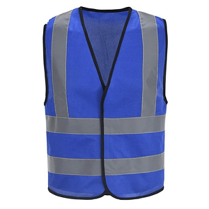 Blue Safety Vest 120 GSM