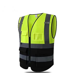 Safety Vest Yellow with Pocket