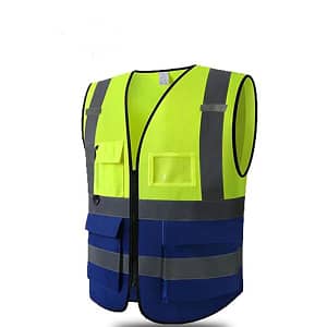 Yellow Safety Vest with Pocket