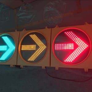 Road Safety Vehicle Arrow Sign