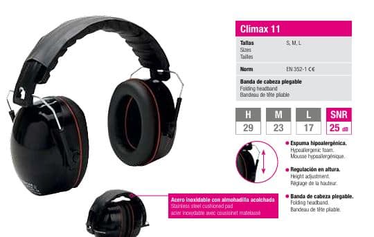 Earmuff Climax 11