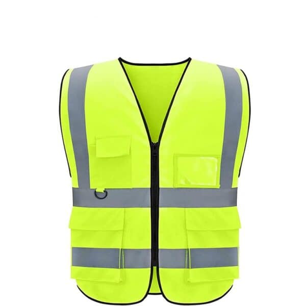 Yellow Safety Vest with Pocket